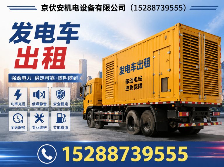 黄山柴油发电机组出租展示图